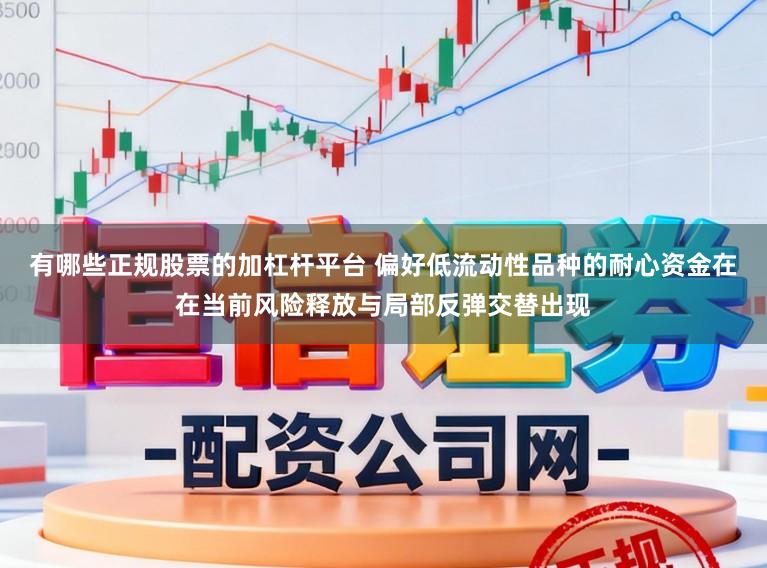 有哪些正规股票的加杠杆平台 偏好低流动性品种的耐心资金在在当前风险释放与局部反弹交替出现