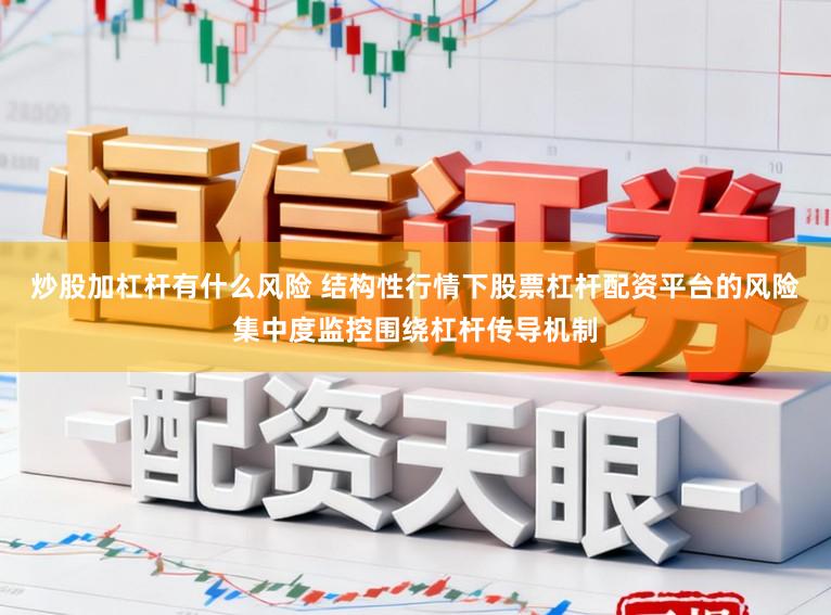 炒股加杠杆有什么风险 结构性行情下股票杠杆配资平台的风险集中度监控围绕杠杆传导机制