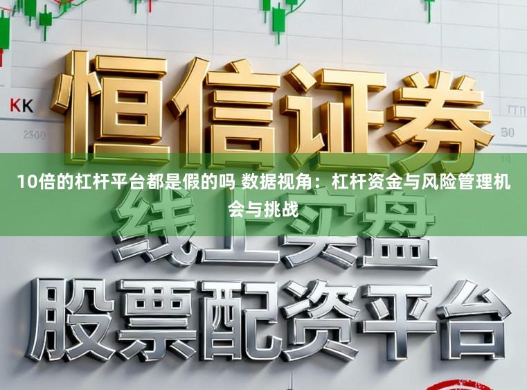 10倍的杠杆平台都是假的吗 数据视角：杠杆资金与风险管理机会与挑战